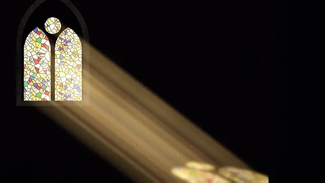 Still from Cathedral 06, Dust in Light Shafts
