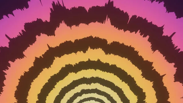 Still from Op-Art 08, Sunrise Ripples